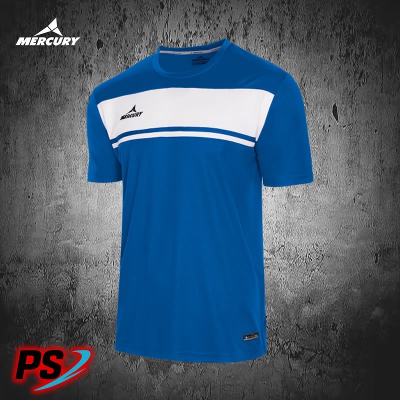 CAMISETA MERCURY SANTANDER AZUL ROYAL/BLANCO
