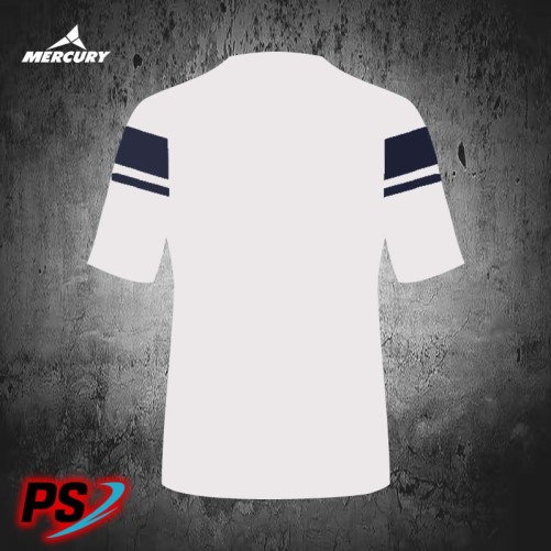 CAMISETA MERCURY SANTANDER BLANCO/AZUL MARINO