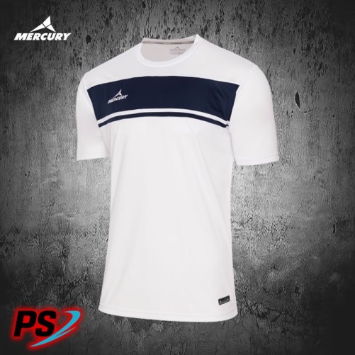 CAMISETA MERCURY SANTANDER BLANCO/AZUL MARINO