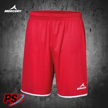 PANTALÓN CORTO MERCURY GOL ROJO/BLANCO