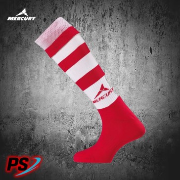 MEDIAS DE JUEGO MERCURY CLASSIC ROJO/BLANCO