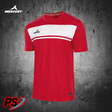 CAMISETA MERCURY SANTANDER ROJO/BLANCO