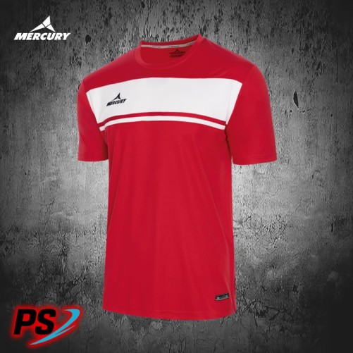 CAMISETA MERCURY SANTANDER ROJO/BLANCO