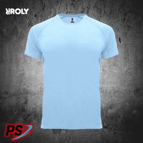 CAMISETA BÁSICA ROLY BAHRAIN AZUL CELESTE