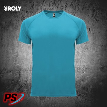 CAMISETA BÁSICA ROLY BAHRAIN AZUL TURQUESA