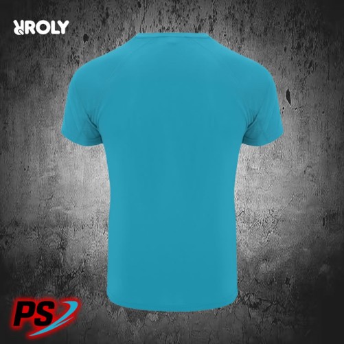 CAMISETA BÁSICA ROLY BAHRAIN AZUL TURQUESA