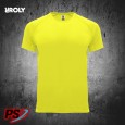 CAMISETA BÁSICA ROLY BAHRAIN AMARILLO FLÚOR