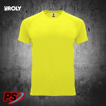 CAMISETA BÁSICA ROLY BAHRAIN AMARILLO FLÚOR