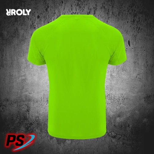 CAMISETA BÁSICA ROLY BAHRAIN VERDE FLÚOR