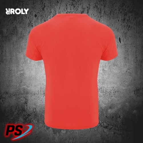 CAMISETA BÁSICA ROLY BAHRAIN CORAL FLÚOR