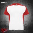CAMISETA ROLY BUGATTI BLANCO/ROJO