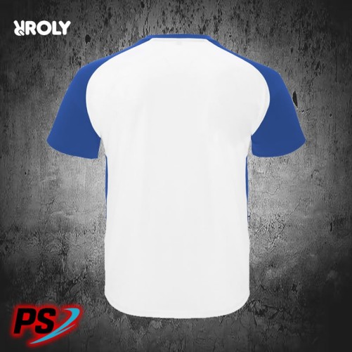 CAMISETA ROLY BUGATTI BLANCO/AZUL ROYAL