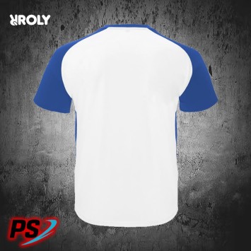 CAMISETA ROLY BUGATTI BLANCO/AZUL ROYAL