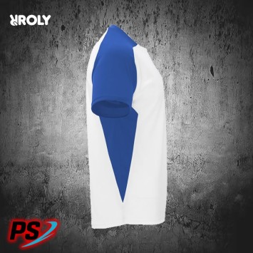 CAMISETA ROLY BUGATTI BLANCO/AZUL ROYAL