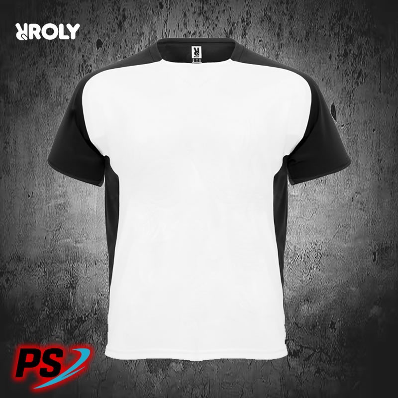 CAMISETA ROLY BUGATTI BLANCO/NEGRO