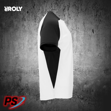 CAMISETA ROLY BUGATTI BLANCO/NEGRO