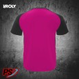 CAMISETA ROLY BUGATTI FUCSIA/NEGRO
