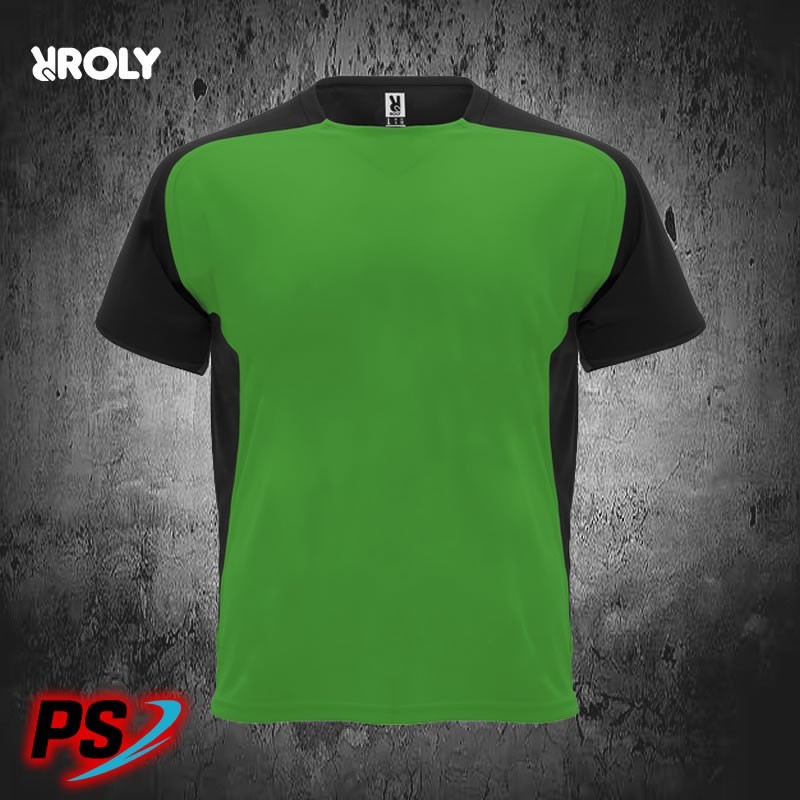 CAMISETA ROLY BUGATTI VERDE/NEGRO