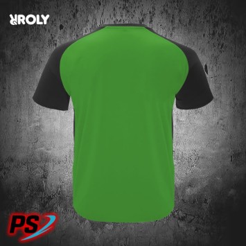 CAMISETA ROLY BUGATTI VERDE/NEGRO