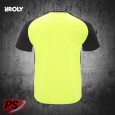 CAMISETA ROLY BUGATTI AMARILLO FLÚOR/NEGRO