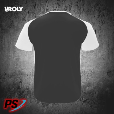 CAMISETA ROLY BUGATTI NEGRO/BLANCO