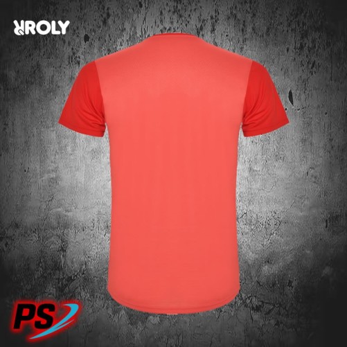 CAMISETA ROLY DETROIT ROJO/ROJO CLARO