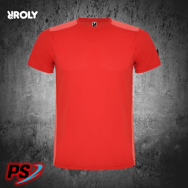 CAMISETA ROLY DETROIT ROJO/ROJO CLARO
