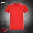 CAMISETA ROLY DETROIT ROJO/ROJO CLARO