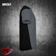 CAMISETA ROLY DETROIT GRIS OSCURO/NEGRO