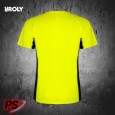 CAMISETA ROLY SHANGHAI AMARILLO FLÚOR/NEGRO