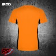 CAMISETA ROLY SHANGHAI NARANJA/NEGRO