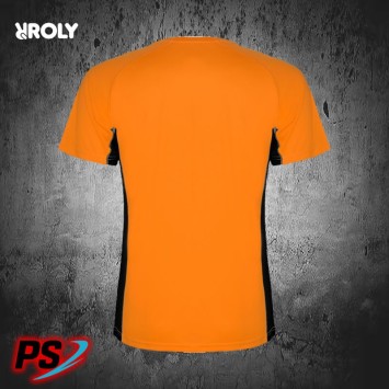 CAMISETA ROLY SHANGHAI NARANJA/NEGRO