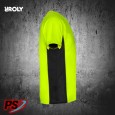CAMISETA ROLY SHANGHAI VERDE FLÚOR/NEGRO