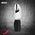 CONJUNTO ROLY BOCA BLANCO/NEGRO