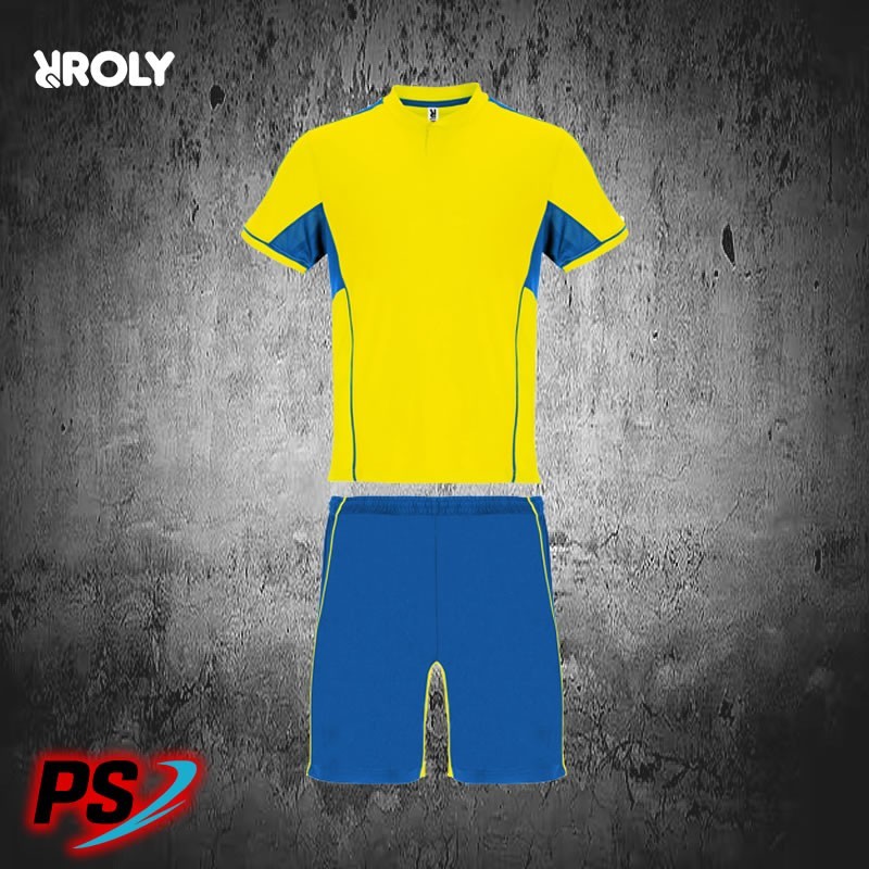 CONJUNTO ROLY BOCA AMARILLO/AZUL ROYAL