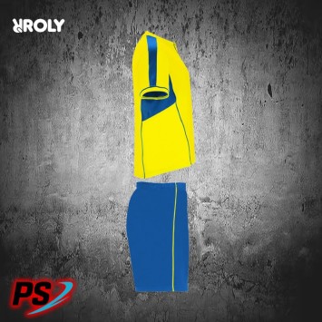 CONJUNTO ROLY BOCA AMARILLO/AZUL ROYAL