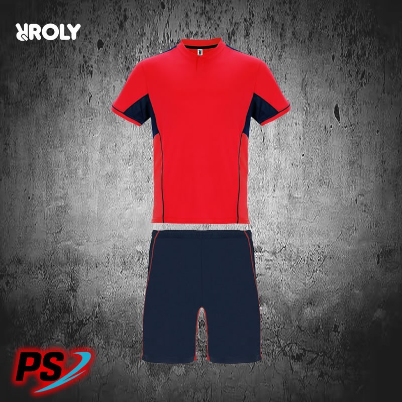 CONJUNTO ROLY BOCA ROJO/AZUL MARINO