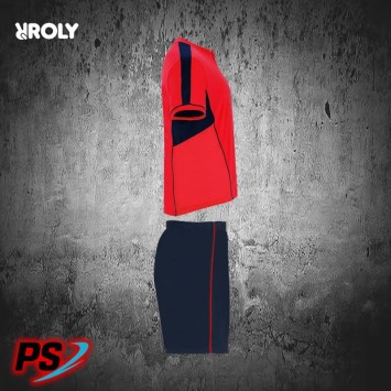 CONJUNTO ROLY BOCA ROJO/AZUL MARINO