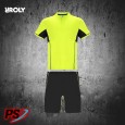 CONJUNTO ROLY BOCA AMARILLO FLÚOR/NEGRO