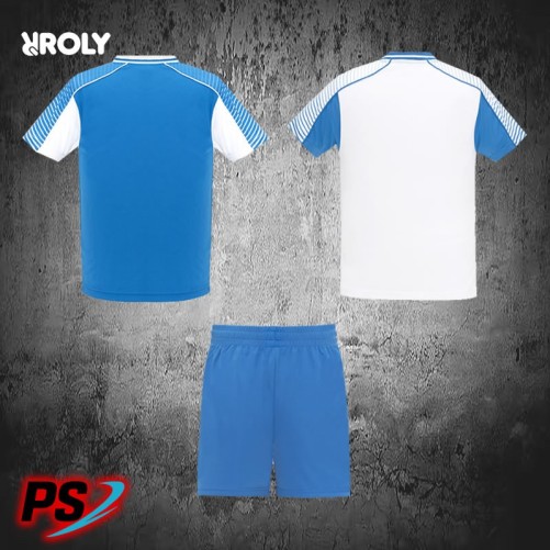 CONJUNTO 2 CAMISETAS Y PANTALÓN ROLY JUVE BLANCO/AZUL ROYAL
