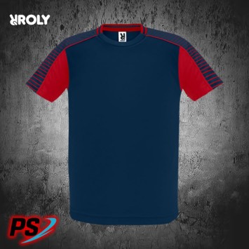 CONJUNTO 2 CAMISETAS Y PANTALÓN ROLY JUVE AZUL MARINO/ROJO