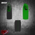 CONJUNTO 2 CAMISETAS Y PANTALÓN ROLY JUVE NEGRO/VERDE