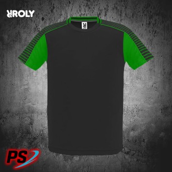CONJUNTO 2 CAMISETAS Y PANTALÓN ROLY JUVE NEGRO/VERDE