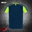 CONJUNTO 2 CAMISETAS Y PANTALÓN ROLY JUVE AZUL MARINO/VERDE FLÚOR