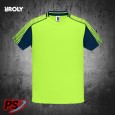 CONJUNTO 2 CAMISETAS Y PANTALÓN ROLY JUVE AZUL MARINO/VERDE FLÚOR
