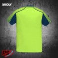 CONJUNTO 2 CAMISETAS Y PANTALÓN ROLY JUVE AZUL MARINO/VERDE FLÚOR
