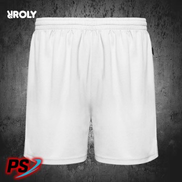 PANTALÓN CORTO ROLY PLAYER BLANCO