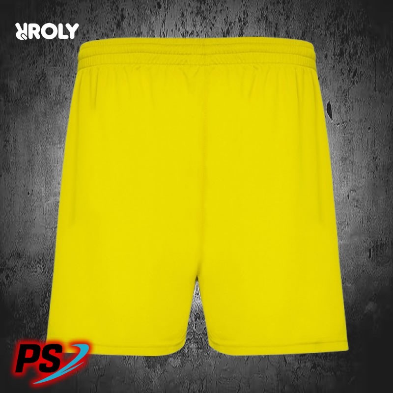 PANTALÓN CORTO ROLY CALCIO AMARILLO