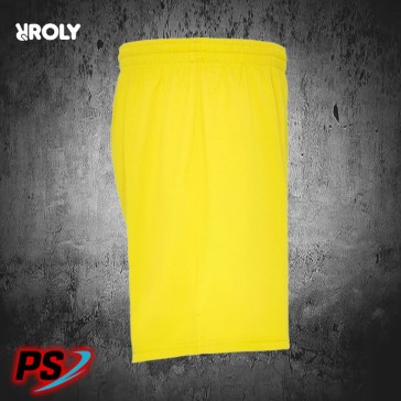 PANTALÓN CORTO ROLY CALCIO AMARILLO