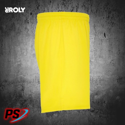 PANTALÓN CORTO ROLY CALCIO AMARILLO
